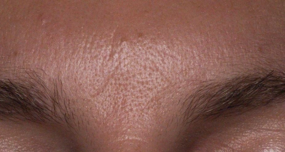 Eyebrow detail: real