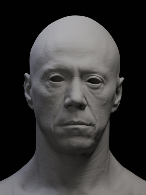 Dan facial capture: Neutral