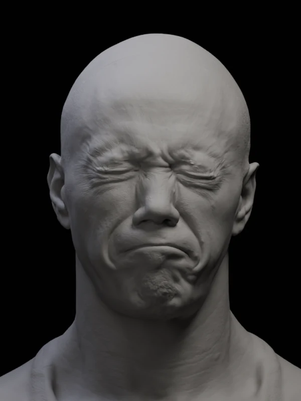Dan facial capture: Scrunch Face