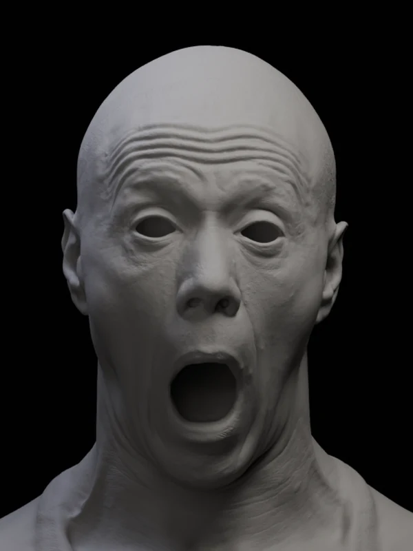Dan facial capture: Open Face