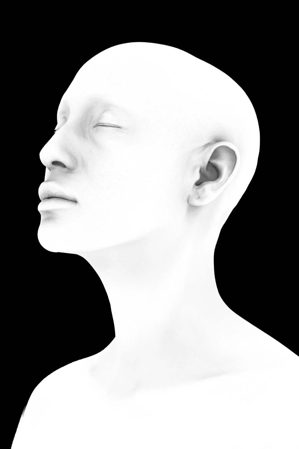 Jeana L3 mesh ambient occlusion rendered from camera C16
