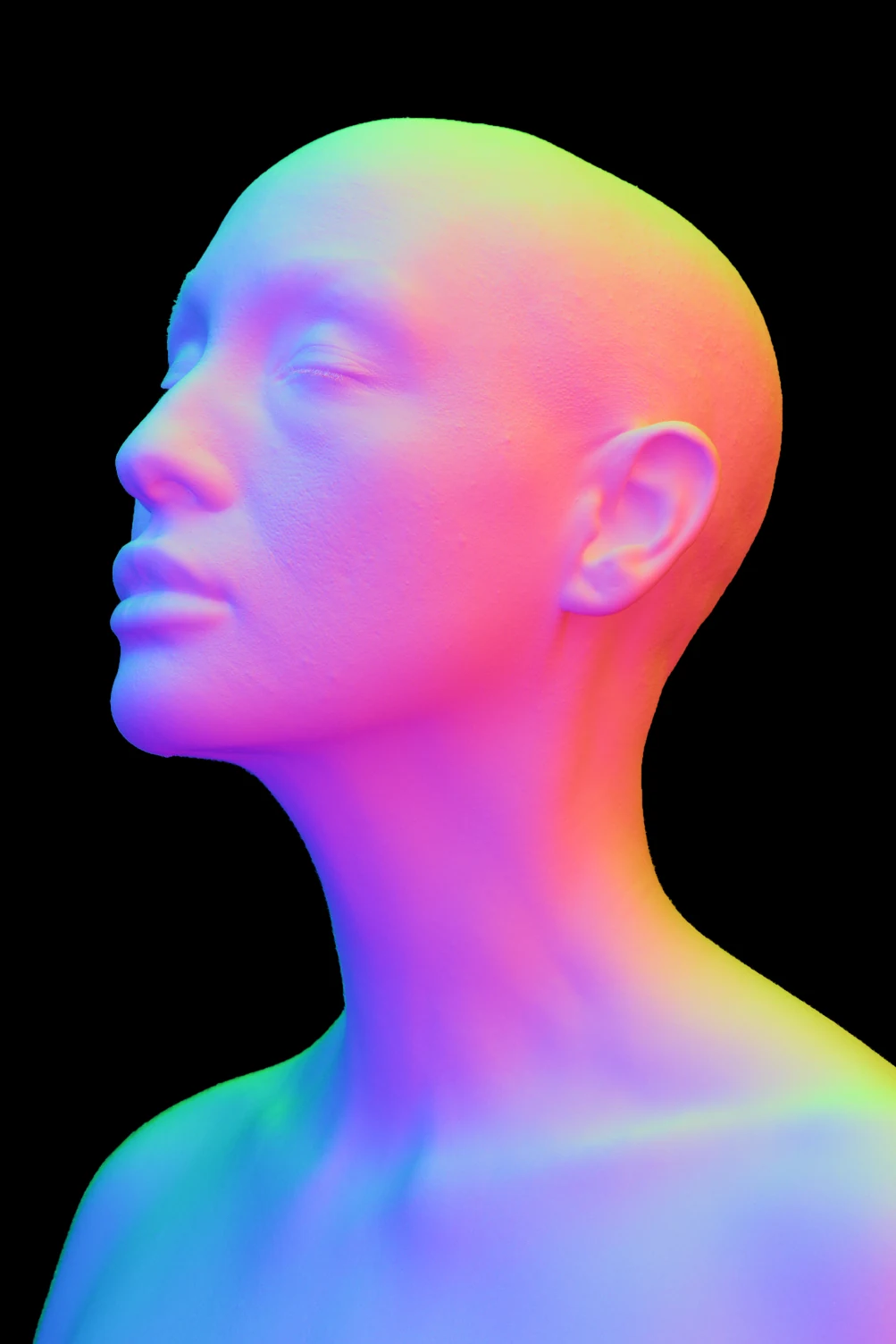 Jeana C16 diffuse normals preview